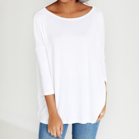 Piko 1988 Tops - White Piko Top